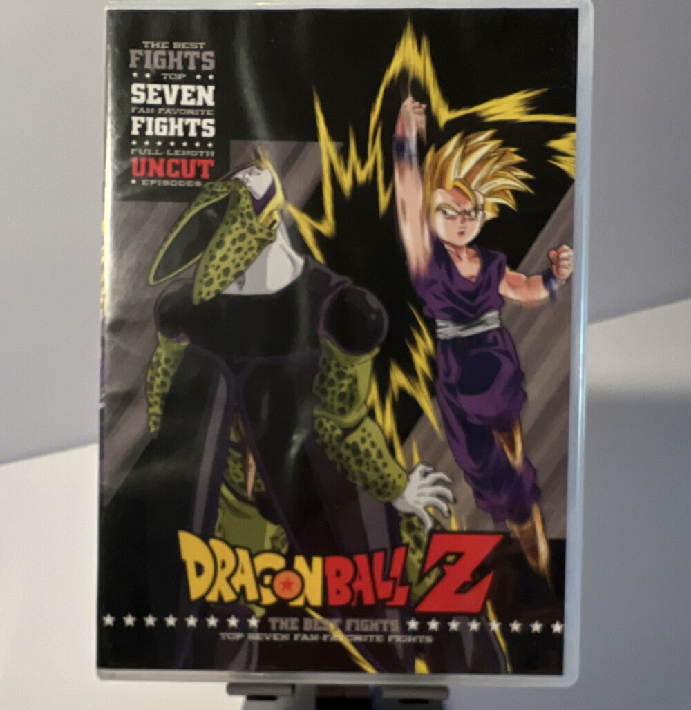 💥💥Funimation Dragon Ball Z: The Best Seven  Fights DVD Full Length Uncut Anime